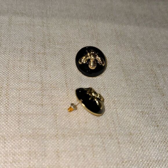 Bees earrings M453 - Picture 3 of 4